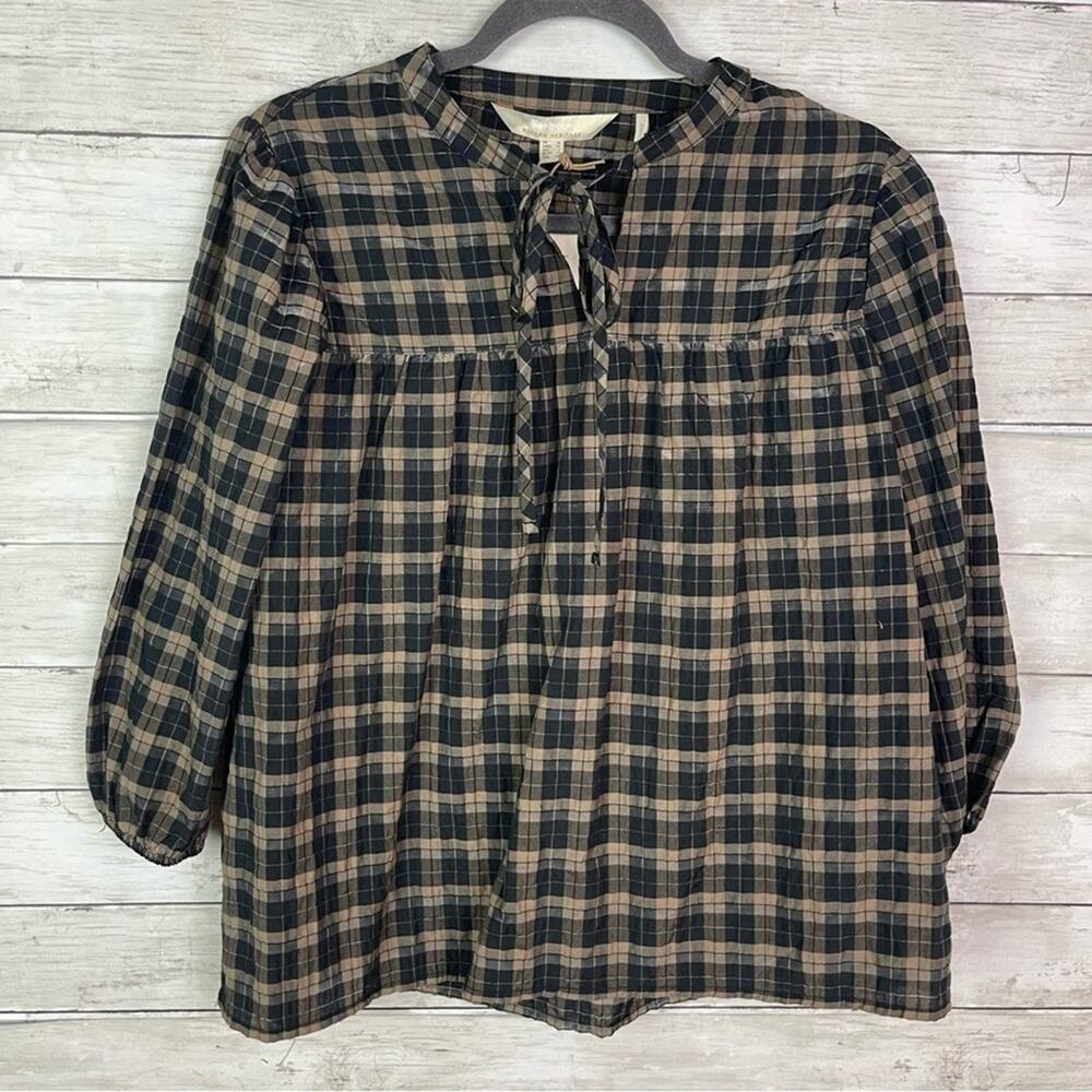 Barbour Tops Barbour Lorelie Top Size 14 Praline